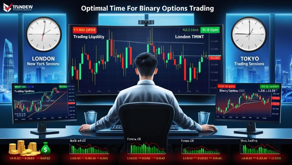 Las mejores horas para operar opciones binarias según el mercado