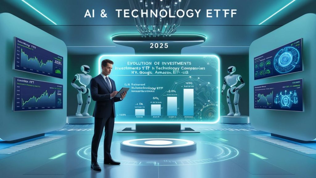 Los mejores ETFs para invertir en Inteligencia Artificial y tecnología